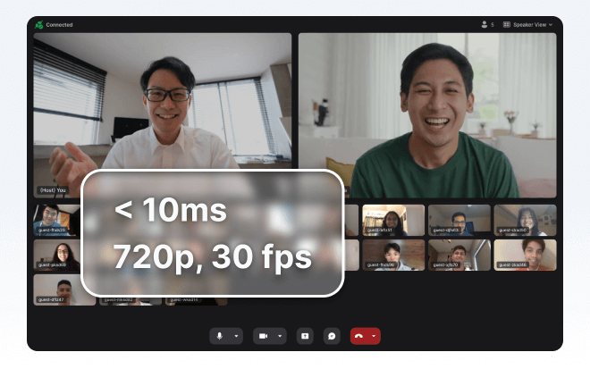 The image of video conference api feature